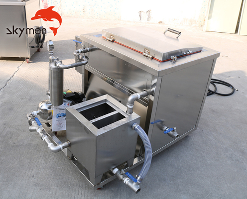 अनुकूलन योग्य औद्योगिक अल्ट्रासोनिक सफाई मशीन SUS 304 बास्केट / 1-99 घंटे टाइमर के साथ