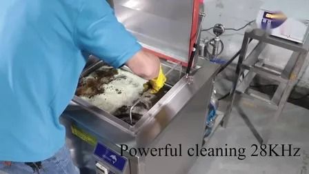 ऑटो पार्ट्स के लिए फ़िल्ट्रेशन के साथ 38L बड़ा औद्योगिक अल्ट्रासोनिक सफाई मशीन