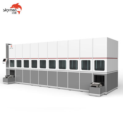 शीतलन प्रणाली के साथ 3000W SUS PLC स्वचालित अल्ट्रासोनिक क्लीनर 40kHz