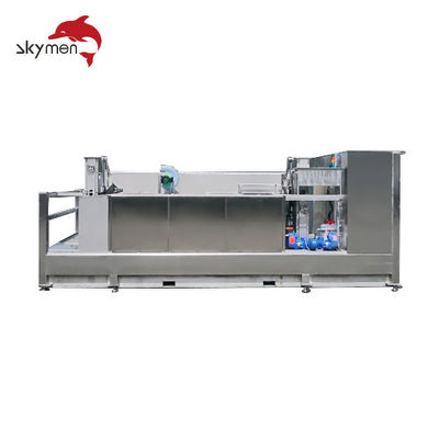 गुणवत्ता  Large Industrial Ultrasonic Cleaning Machine With Filtration Cycle Ultrasonic Bath Heat Exchanger फ़ैक्टरी