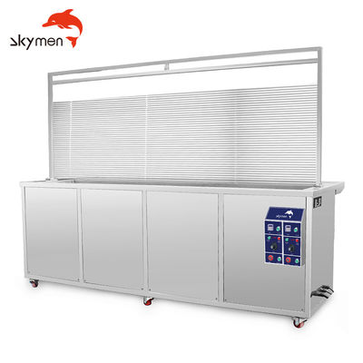 गुणवत्ता  Double Tanks 330L Vertical Ultrasonic Blind Cleaning Machines 40KHz फ़ैक्टरी