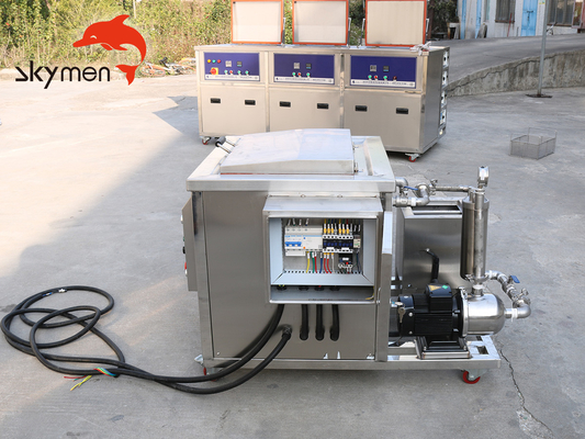 60 ट्रांसड्यूसर/टाइमर/हीटर के साथ 6000W मैकेनिकल अल्ट्रासोनिक क्लीनर
