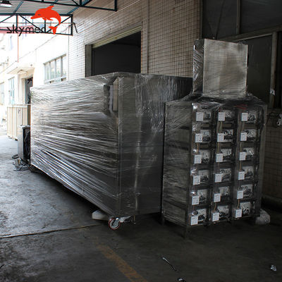 2000 Gallon Ultrasonic Cleaner for AC Coils with 66kW Heater