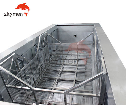 288 ट्रांसड्यूसर और 1920 लीटर क्षमता वाला SUS304 अल्ट्रासोनिक हीट एक्सचेंजर क्लीनर