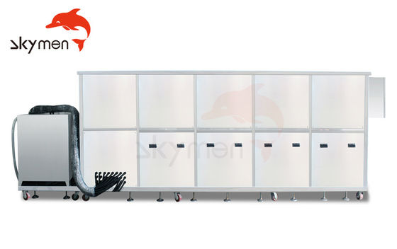 बड़े टैंक अल्ट्रासोनिक क्लीनर 3600L हीट एक्सचेंजर सफाई कार्बन जमा