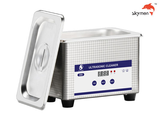 चश्मा स्टोर के लिए 1 मिमी मोटाई 60W अल्ट्रासोनिक बास्केट क्लीनर 800mlml