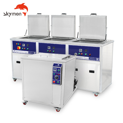 AC380V 900W औद्योगिक अल्ट्रासोनिक सफाई उपकरण मल्टी टैंक SUS राइजिंग