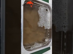 पेंच साफ करने, जंग हटाने के लिए स्काईमेन अल्ट्रासोनिक क्लीनर 15L, यांत्रिक नियंत्रण