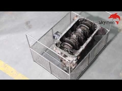 ऑटो पार्ट ग्रीस जंग हटाएं औद्योगिक अल्ट्रासोनिक क्लीनर 100L टैंक 28/40KHz