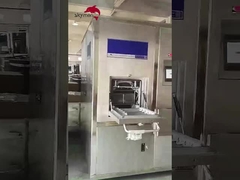 वर्टिकल रोटरी बास्केट के साथ छिड़काव सफाई सुखाने की मशीन